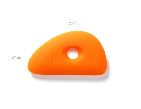 X-10194 SOFT SILICONE RIB 2 - ORANGE1