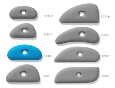 X-10203 FIRM SILICONE RIB 3 - BLUE2