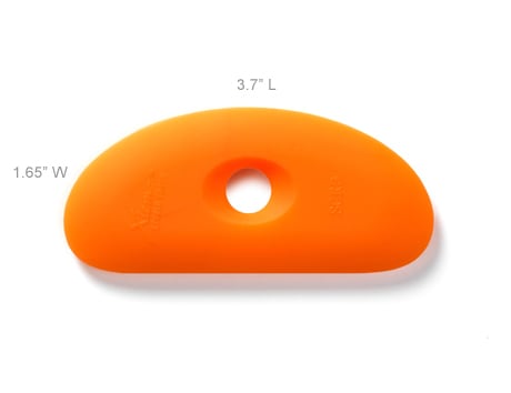 X-10195 SOFT SILICONE RIB 3 - ORANGE2