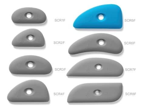 X-10205 FIRM SILICONE RIB 5 - BLUE2