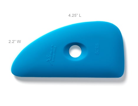 X-10205 FIRM SILICONE RIB 5 - BLUE1