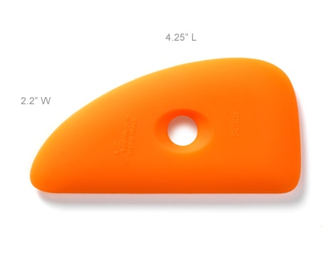 X-10197 SOFT SILICONE RIB 5 - ORANGE1