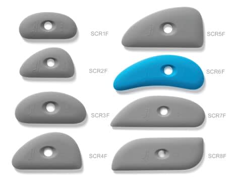 X-10206 FIRM SILICONE RIB 6 - BLUE2