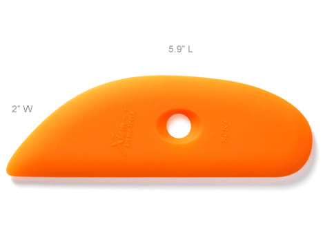 X-10199 SOFT SILICONE RIB 7 - ORANGE1