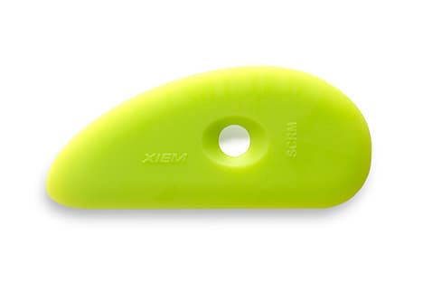 X-10448 ULTRA SOFT SILICONE RIB MEDIUM - LIME GREEN1