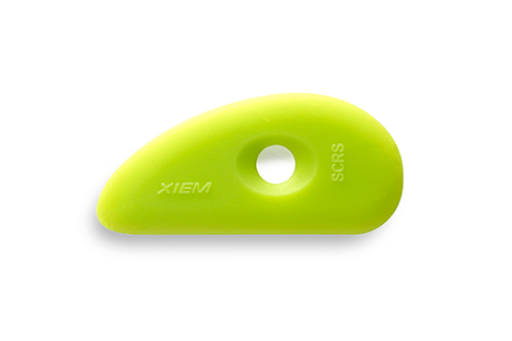 X-10447 ULTRA SOFT SILICONE RIB SMALL - LIME GREEN1