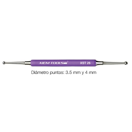 X-10192 STYLUS TOOL(DOUBLE-END)BALL SIZE: 3.5MM/4MM STNLSS1