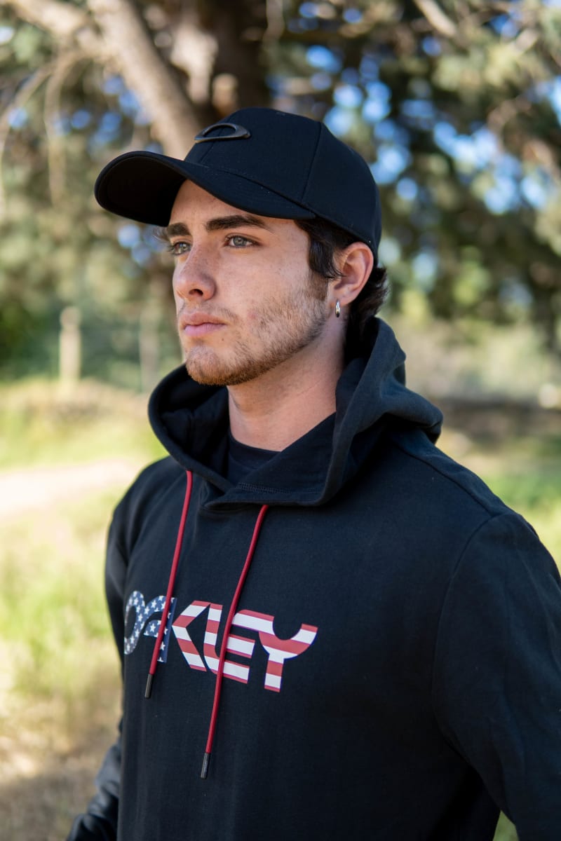 Oakley Hoodie Polerones Oakley Hombre POLERA HOMBRE OAKLEY NEGRO