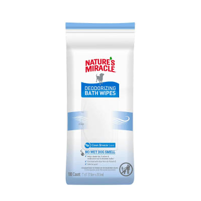 NATURE'S MIRACLE TOALLITAS HÚMEDAS 100 UN