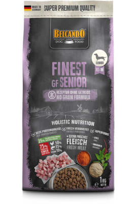 BELCANDO FINEST GRAIN FREE SENIOR XS-M 4KG