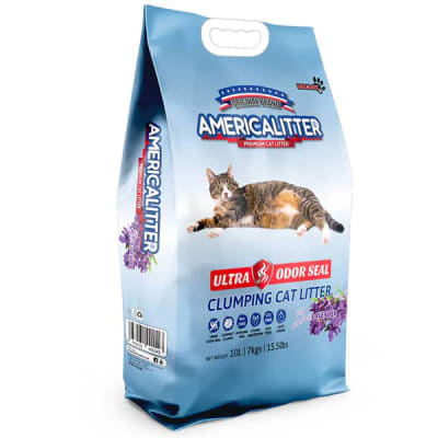 AMERICA LITTER ULTRA ODOR SEAL LAVANDA 7KG1