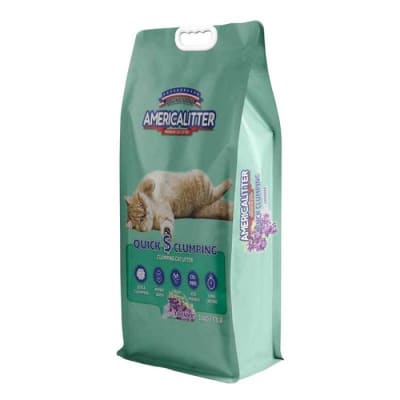 AMERICA LITTER QUICK CLUMPING LAVANDA 7KG1