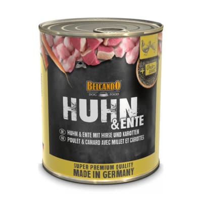 BELCANDO LATA POLLO CON PATO MIJO Y ZANAHORIAS 400 GR / 800 GR1