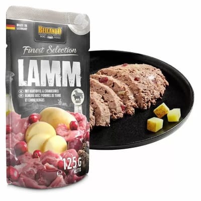 BELCANDO POUCH FINEST SELECTION CORDERO/PATO 125GR