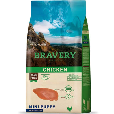 BRAVERY CHICKEN MINI PUPPY SMALL BREEDS 2KG/7KG
