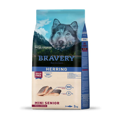 BRAVERY HERRING MINI SENIOR SMALL BREEDS 2KG/7KG