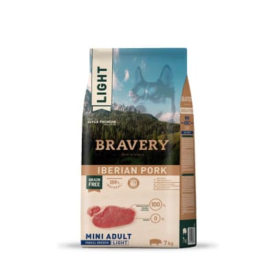 BRAVERY LIGHT IBERIAN PORK MINI ADULT 2KG/7KG