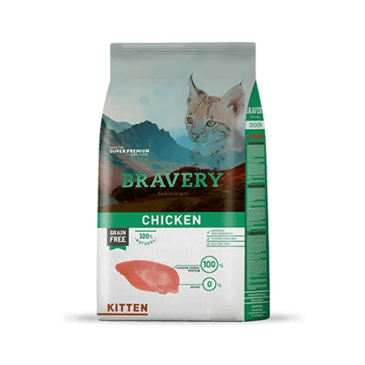 BRAVERY CHICKEN KITTEN 2KG