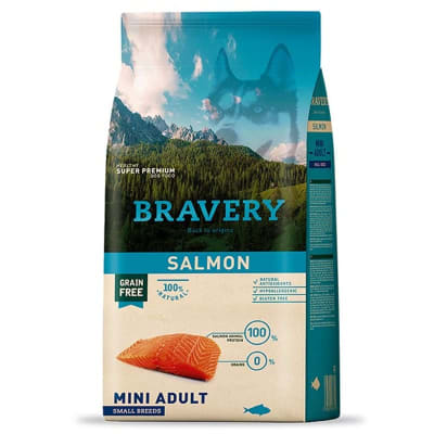 BRAVERY SALMON MINI ADULT 2KG / 7KG
