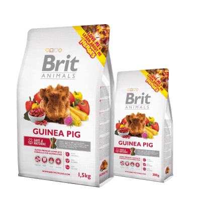 BRIT ANIMALS GUINEA PIG 300GR/1.5KG1