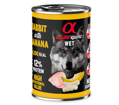 ALPHA SPIRIT ALIMENTO HÚMEDO PROTEÍNA + FRUTA 400GR