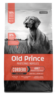 OLD PRINCE PERRO ADULTO MEDIANO/GRANDE CORDERO 3KG/15KG+3KG