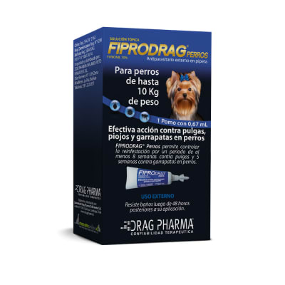 DRAG PHARMA FIPRODRAG PIPETA PERRO (VARIEDADES POR PESO DEL PERRO)
