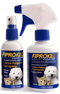 DRAG PHARMA FIPROKILL SPRAY PERRO Y GATO 100ML/250ML1