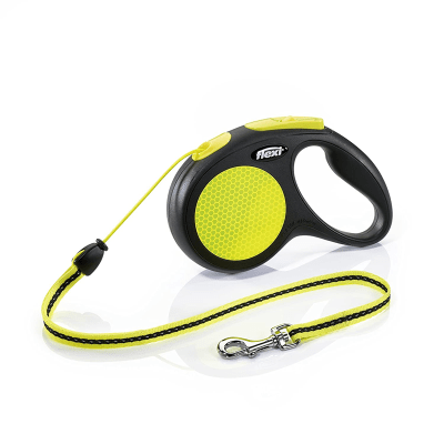 FLEXI NEON REFLECT CORDÓN RETRÁCTIL 5 MT TALLA M