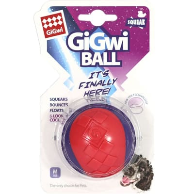 GIGWI BALL SQUEAKER 1 UNI TALLAS M/L