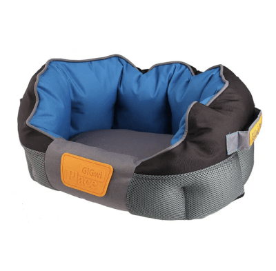 GIGWI PLACE CAMA REDONDA BLUE/GREY/ORANGE TALLAS M/L