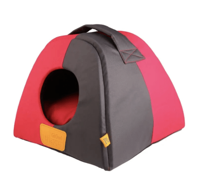 GIGWI PLACE CASA IGLÚ GREY/BLUE/PINK TALLA S /L