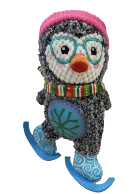 GIGWI PINGÜINO ESQUIADOR NAVIDEÑO CON SONIDO