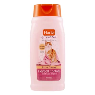 HARTZ GROOMER`S BEST SHAMPOO CONTROL BOLAS DE PELO EN GATOS 444ML1
