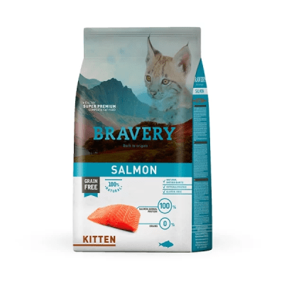 BRAVERY SALMON KITTEN 2KG
