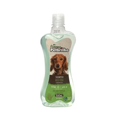 SHAMPOO NATUREZA PETBRILHO ALOE VERA 500ML1