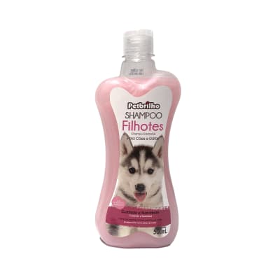 SHAMPOO PET BRILHO FILHOTES CACHORROS 500ml