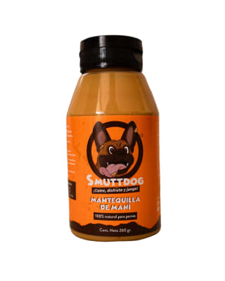 SMUTTDOG MANTEQUILLA DE MANÍ 260GR1