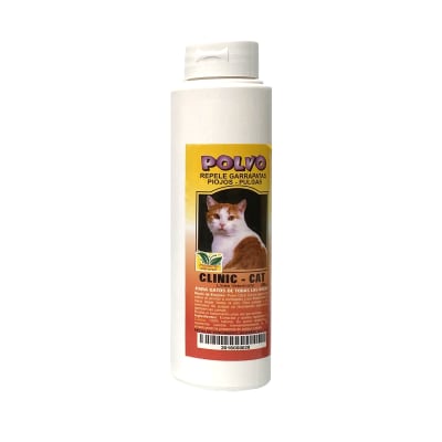 POLVO REPELENTE PARA GATOS, CLINIC CAT, IRAY 100GR