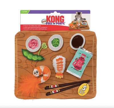 KONG PULL-A-PARTZ SUSHI GATO
