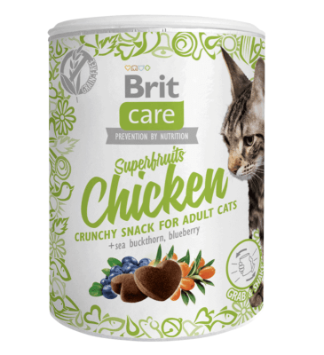 BRIT CARE SNACK FOR CATS SUPERFRUITS 100GR