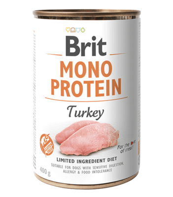 BRIT MONO PROTEIN PAVO 400GR