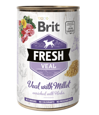 BRIT FRESH PESCADO/PATO/PAVO/TERNERA 400GR