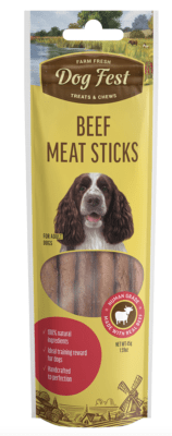 DOG FEST MEAT STICK VACUNO/VENADO 45 GR