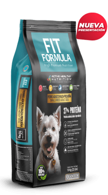 FIT FORMULA ADULTO RAZAS PEQUEÑAS 10KG