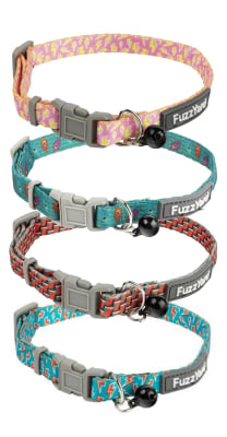 FUZZYARD CAT COLLAR CON CASCABEL DISEÑOS