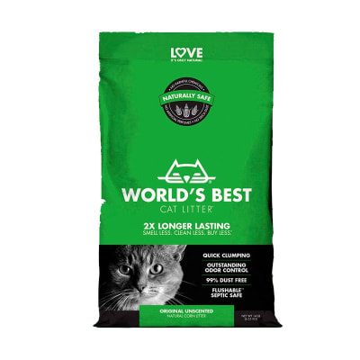 WORLD'S BEST CAT LITTER CLUMPING FORMULA 3,18KG/6,35KG