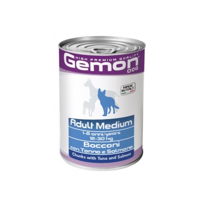 GEMON DOG ADULT TUNA + SALMON 415GR