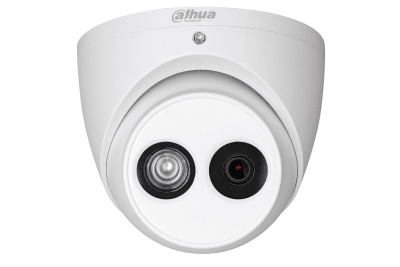 Cámara Domo HDCVI 2MP Dahua DH-HAC-HDW1200EM-A IP67 IR 50Mts C/Mic1