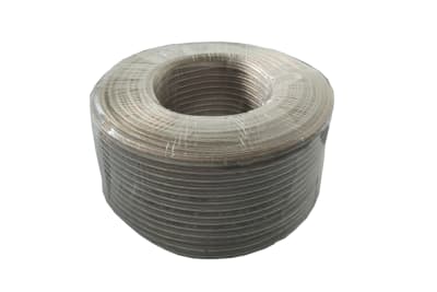 CABLE PARALELO MULTIFILAR TRANSPARENTE 2X20 AWG ROLLO 100MTS